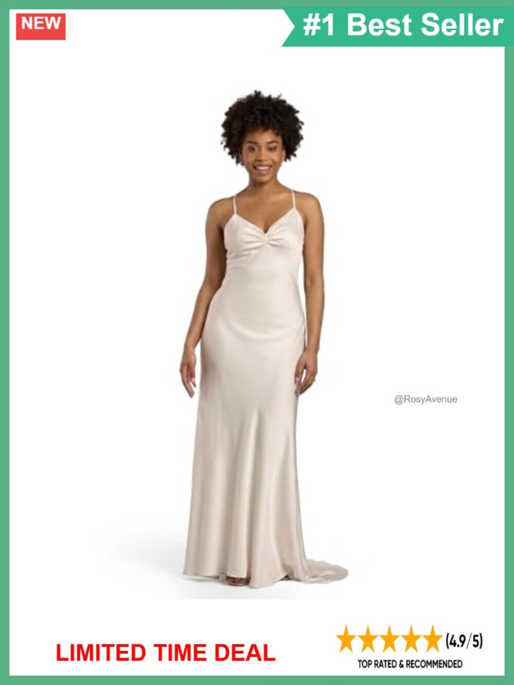 Matte Satin Slip Dress Spaghetti Strap Maxi Wedding Guest Sheath